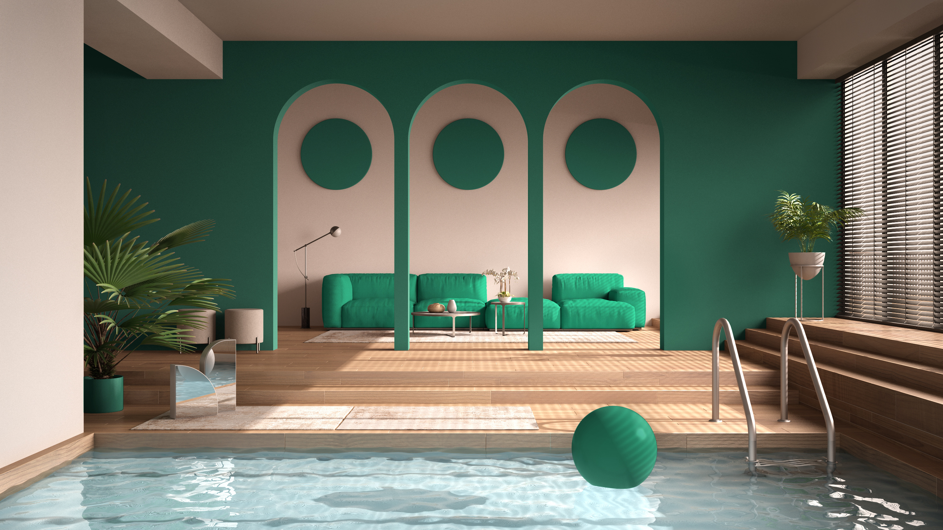 Piscine et espace détente - Odr renov 18
